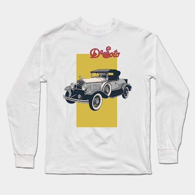 Desoto Model K Roadster Long Sleeve T-Shirt by Joshessel